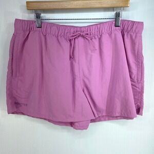 Marmot Juniper Springs UPF 50 Quick-Dry Short 3" Pink Purple Womens XL